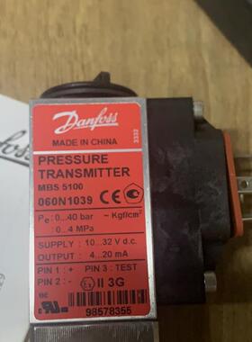 议价Danfoss  MBS 5100  060N1039  0-40bar传器