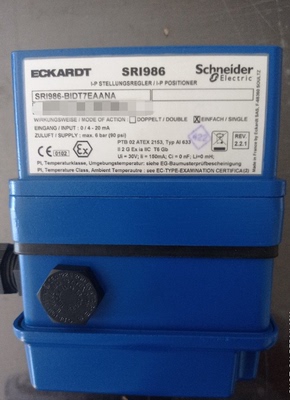 议价FOXBORO ECKARDT 阀门定位器 SRI986-BIDT7EAANA