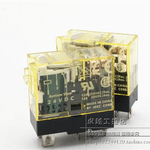 议价RJ1S-CL-D24  DC24V 和泉IDEC 继电器 RJ2S-CL-D24
