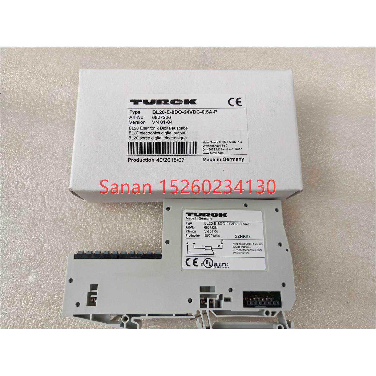议价TURCK图尔克BL20-E-8DO-24VDC-0.5A-P 低 余