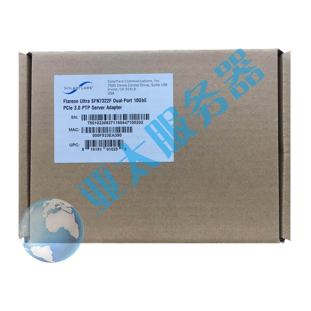 议价原盒Solarflare SFN7322F 万兆双口网卡 OnLoad 低延迟