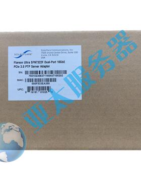 议价原盒Solarflare SFN7322F 万兆双口网卡 OnLoad 低延迟