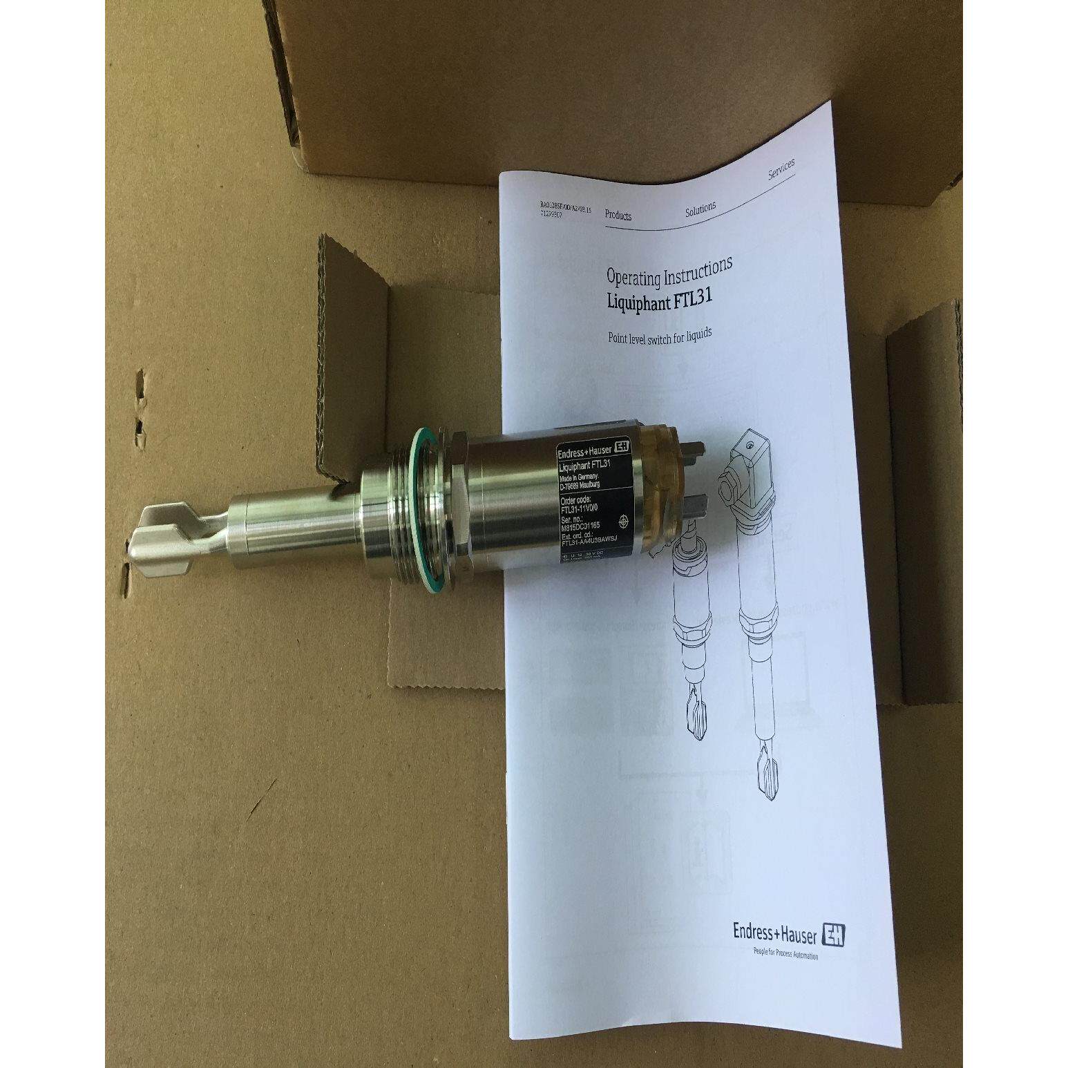 议价E+H 液体音叉限位开关 FTL51-KBJ2BB4G7A