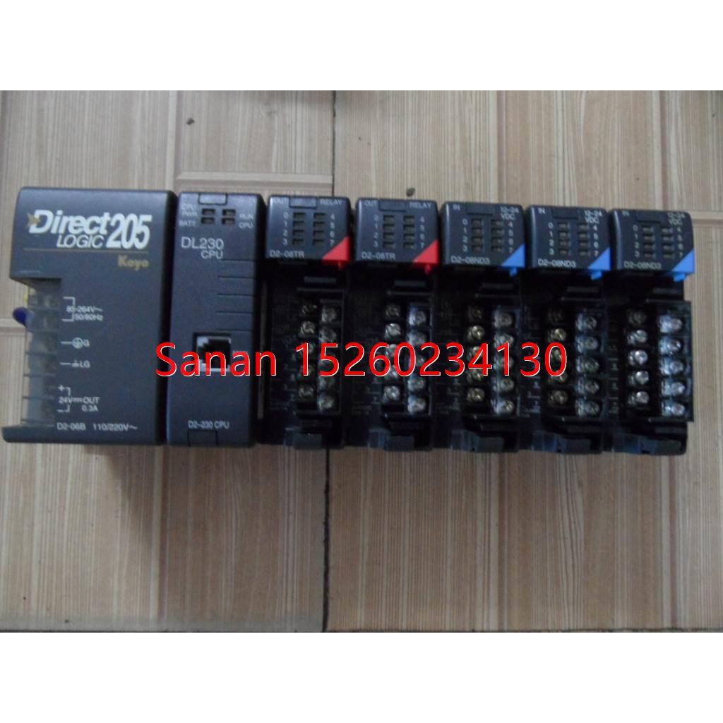 议价KOYO光洋PLC 模块 D2-06B加底座 D2-230CPU D2-08TR D2-08ND3