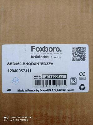 议价阀门定位器SRD960-BHQDSN7EDZFA ECKARDT Foxboro
