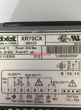 询价小精灵Dixell温控器XW60K-5N2C0 XW20L-5N1C0-N