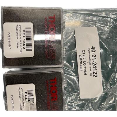 议价HORLABS LONGPASS FILTER, CUT ON WAVELENGTH 1500NM