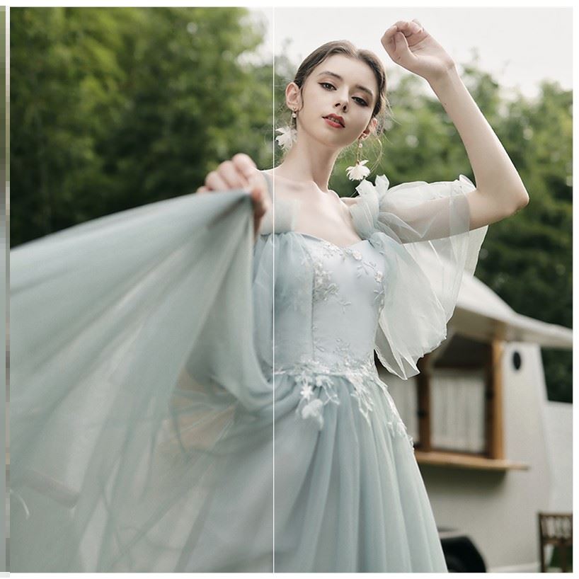 冬季森系年会小礼服姊妹新款2020走秀生日纱裙新娘搭配抹胸晚秋|ruв категории Женская одежда, Cвадебные платья, платье/вечернее платье - от Buy2taobao.com для оказания профессиональной услуги покупки агента Taobao