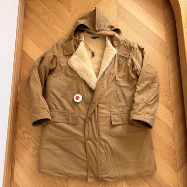 RL早期重磅全皮毛一体户外运动猎装冬大衣parka外套