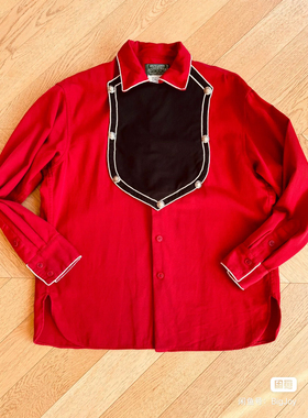 RL早期country系列80年代western复古西部围领衬衫