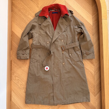 RL早期90S老货重磅户外运动可拆卸战壕风衣大衣外套