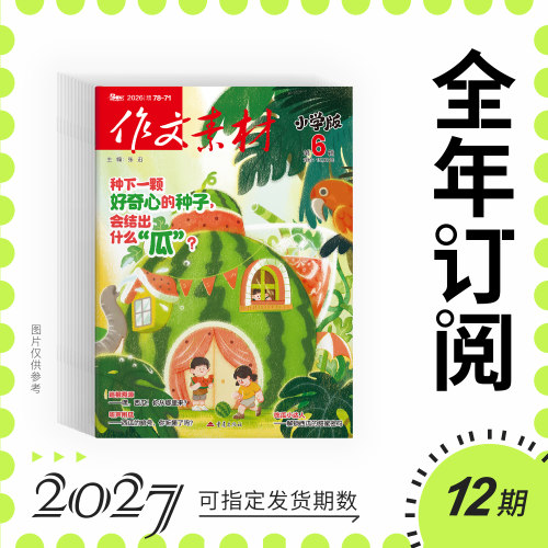 作文素材小学版2027年杂志订阅