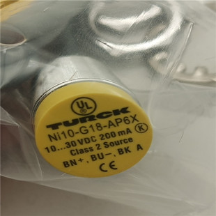 电感式接近开关NI10-G18-AP6X直流三线PNP常开传感器金属感应现货