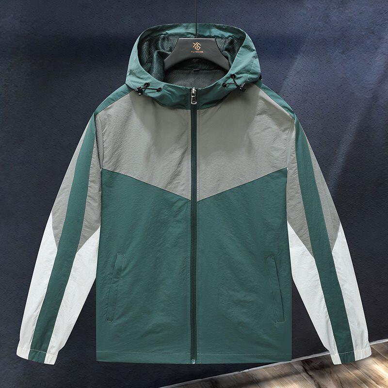 【厂家直销】2026新品男士连帽运动休闲夹克外套春秋季套网休闲运