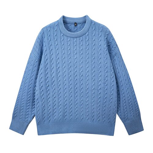 白底平铺 MS2601-P53 2025冬季新款百搭潮流休闲毛衣男