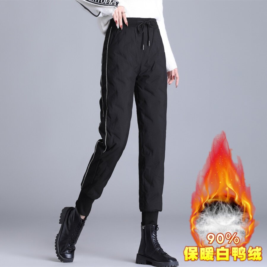 波士顿官方旗舰店正品羽绒裤女款