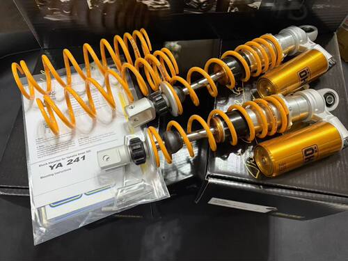 雅马哈XMAX300改装FSK162欧林斯OHLINS后避震前减震器芯YA241
