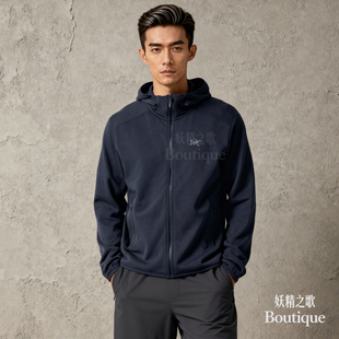 Arcteryx 始祖鸟 KYANITE Hoody 男款连帽抓绒衣夹克 韩国代购