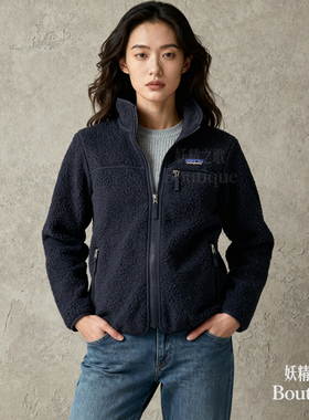 PATAGONIA 女款 抓绒衣 防风保暖连帽外套羊羔绒  韩国直邮 22795