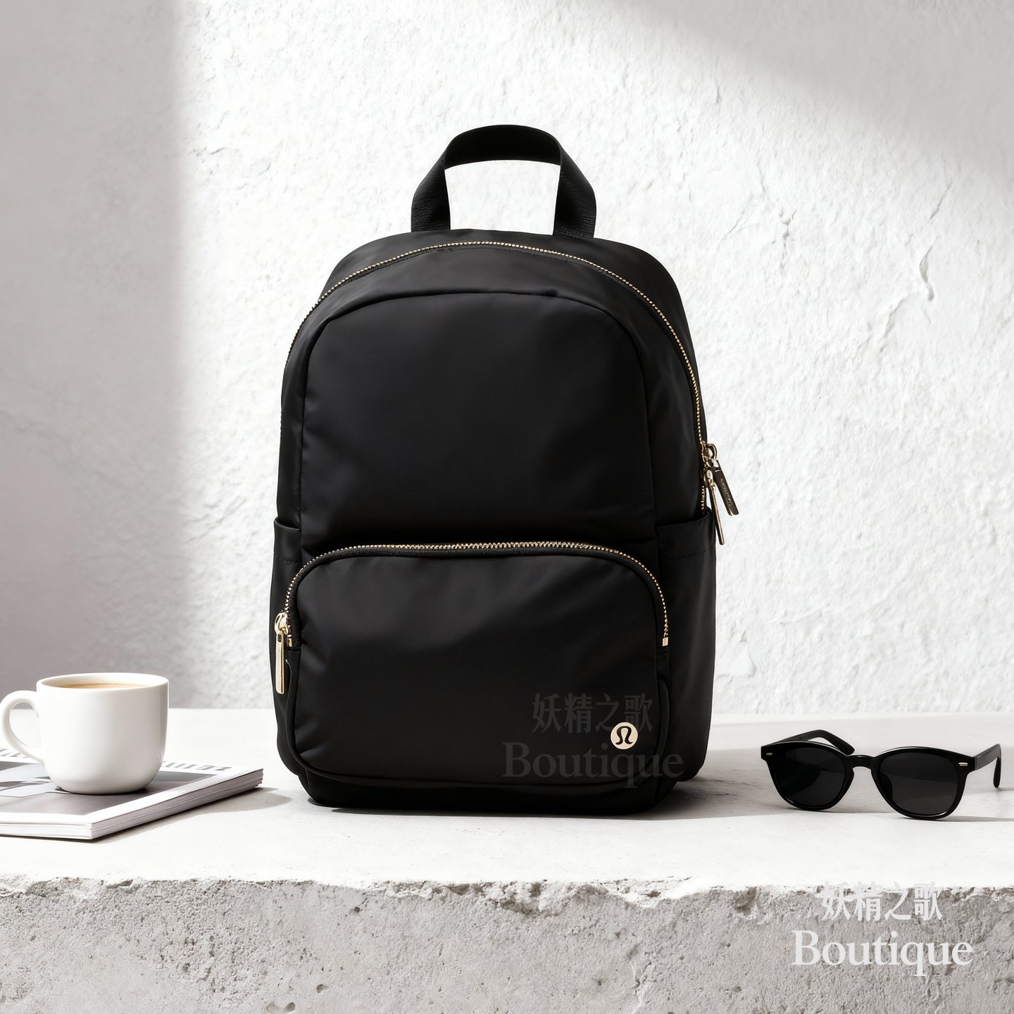 lululemon露露乐蒙 Everywhere 11.5L  双肩包 小号 男女同款黑色