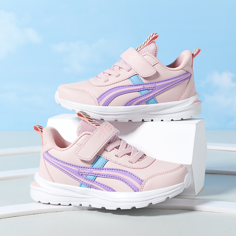 ABC女童秋季皮面防水运动鞋