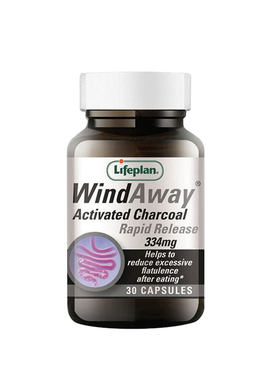 英国人生计划Lifeplan纯正活性炭胶囊Charcoal肠道清洁30粒27.3月