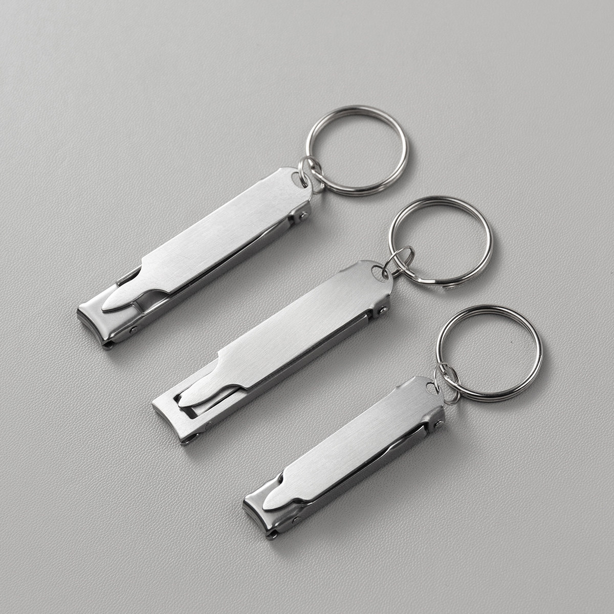 折叠指甲刀指甲钳带甲锉随身便携