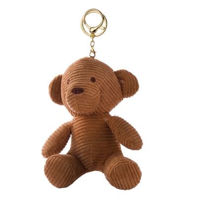 小熊仔毛绒钥匙扣挂件包包挂饰