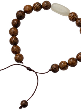 创意复古檀木手链简约古风手串