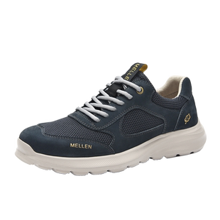 MELLEN名郎男鞋新品复古时尚舒适透气休闲鞋轻便缓震运动鞋男潮鞋