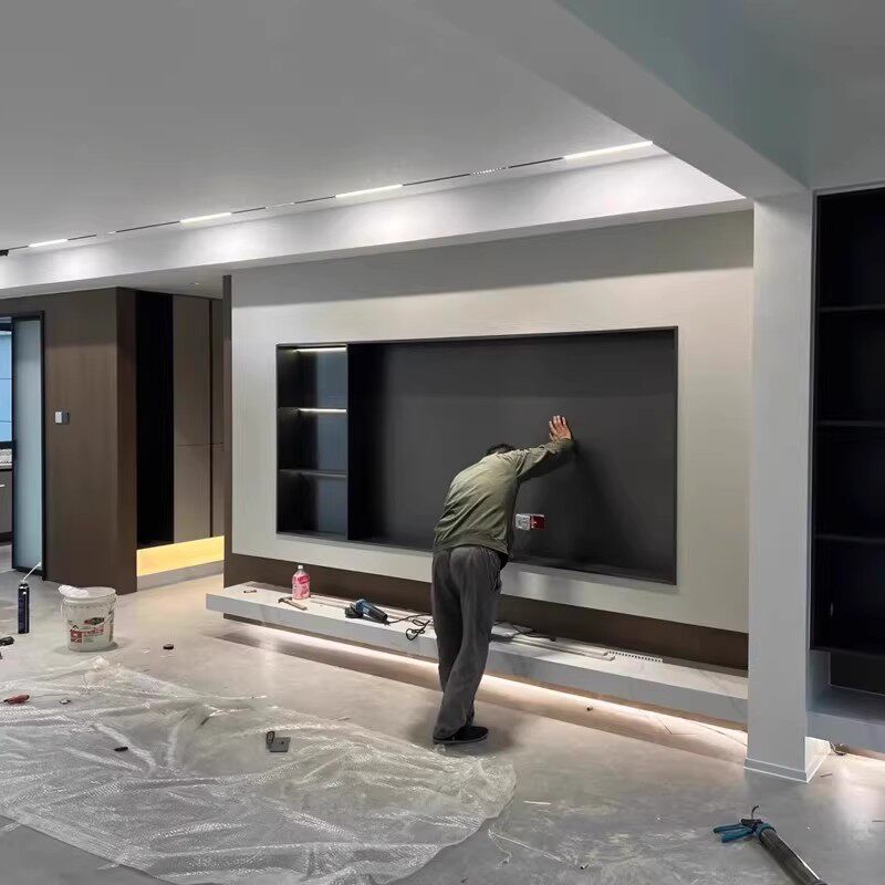 悬浮电视背景墙7585100电视柜壁龛定制不锈钢钢板柜内嵌电视机墙,家装主材,壁龛,淘宝优惠券,粉丝福利购,淘宝优惠卷