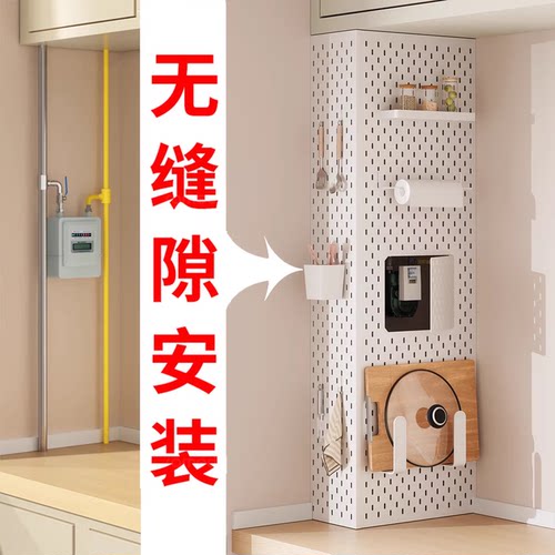 可定制免打孔燃气管道遮挡