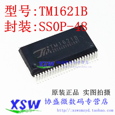 TM1621B SSOP48 LCD面板显示驱动IC LCD驱动器 TM/天微 原厂原装