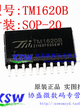 TM1620B 尾缀带B 贴片 SOP-20 LED数码管显示驱动芯片 全新原装