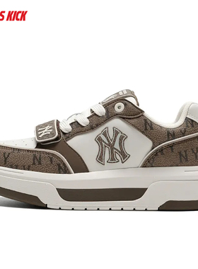 MLB 正品男女厚底复古板鞋男女情侣老爹鞋增高学长鞋 3ASXP025N