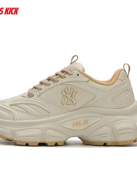 MLB 专柜正品新款男女同款百搭增高复古做旧赛博老爹鞋 3ASHW005N