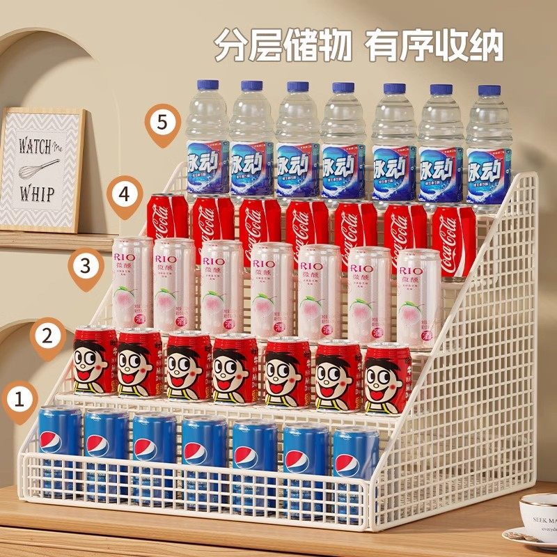 超市货架饮料架果汁架便利店柜台展示架超市矿泉水阶梯多层陈列架,商业/办公家具,超市货架,淘宝优惠券,粉丝福利购,淘宝优惠卷