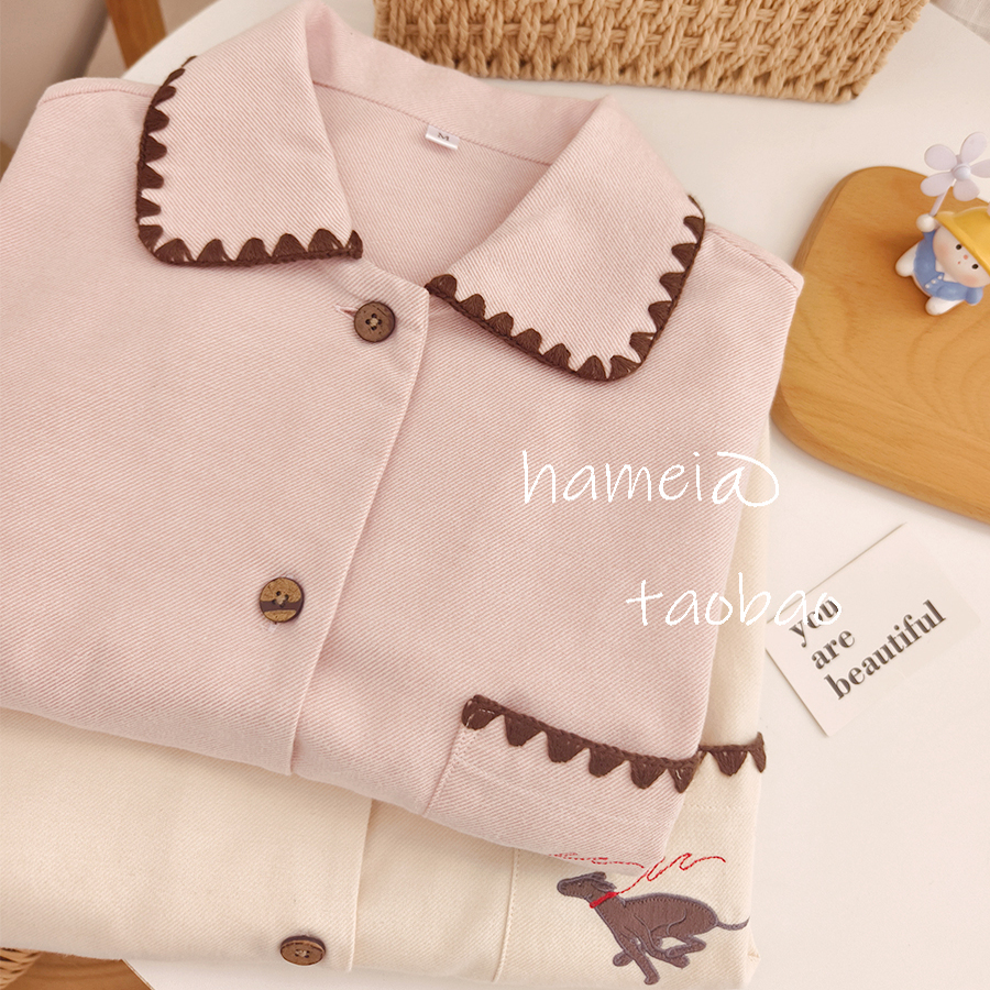 秋冬新款女纯棉高品长袖长裤套装