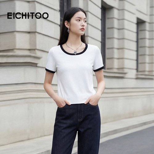 爱居兔休闲时尚短袖T恤