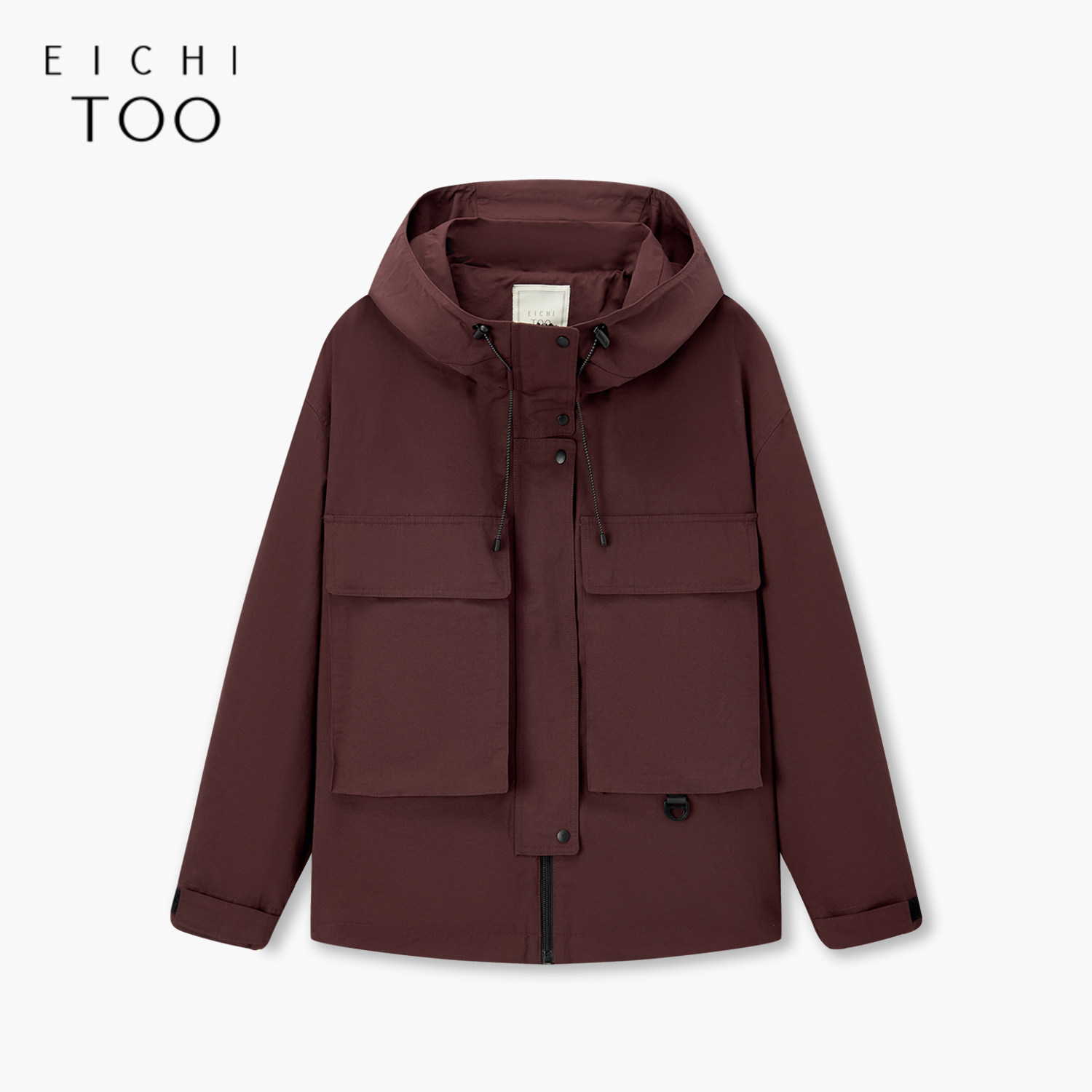 爱居兔安可拉红时尚外套女2025年秋季新款宽松舒适工装风夹克,女装/女士精品,短外套,淘宝优惠券,粉丝福利购,淘宝优惠卷