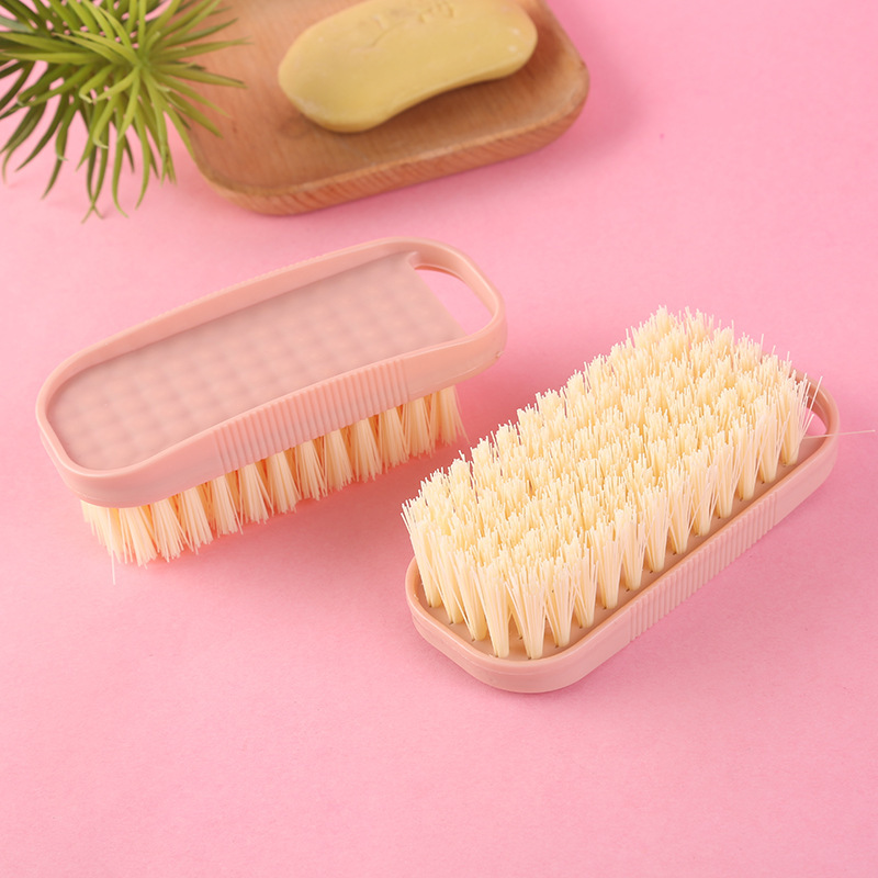 日用百货塑料刷子软毛洗衣刷家用卫生间刷地清洁刷彩色鞋刷