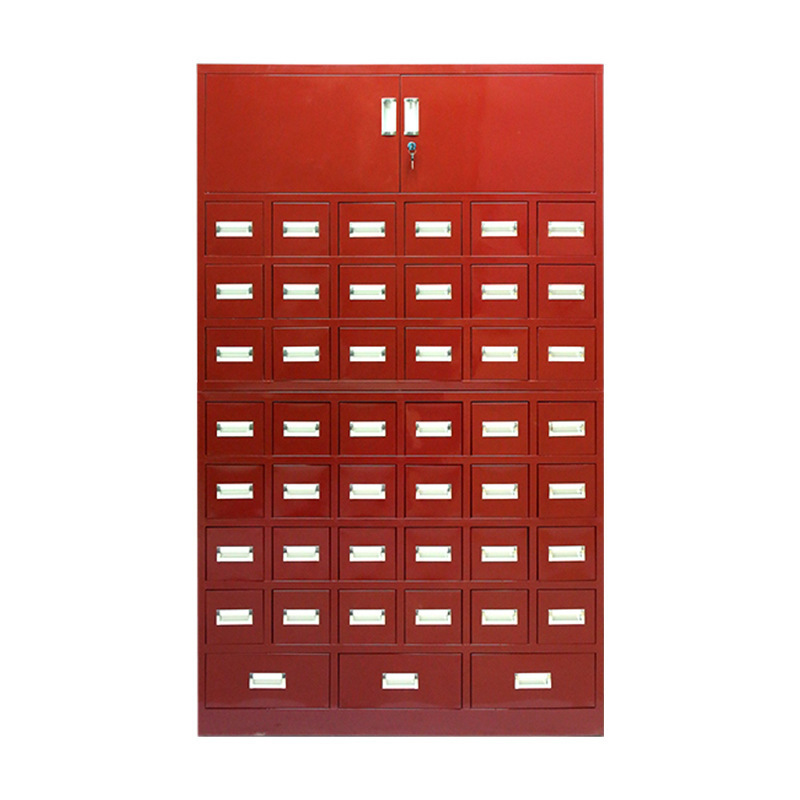 厂家直销钢制中医药柜中医多斗柜药房药店50斗60斗70斗草药