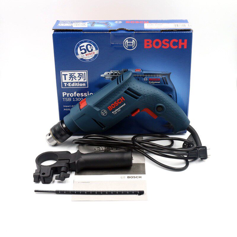 보쉬 BOSCH 가변 속도 13MM 540W 정방향 및 역방향 다기능 핸드 전기 드릴 임팩트 드릴 TSB1300