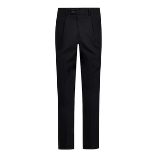 富绅四季单双褶商务正装男士西裤垂顺透气舒适直筒裤子