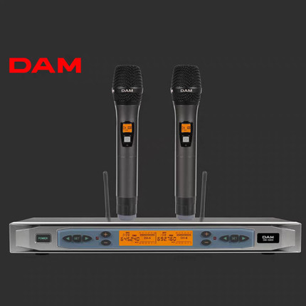 DAM DM-5800无线话筒 卡拉OK KTV专业级无线麦一拖二K歌高保真