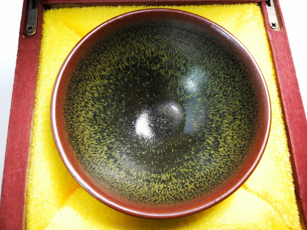 建阳水吉名家柳溪堂柴烧建盏主人杯