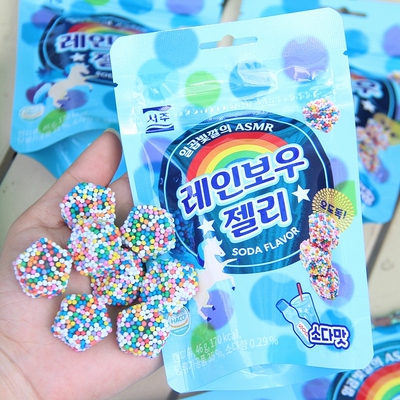 西洲韩国彩色软糖SEOJU进口零食