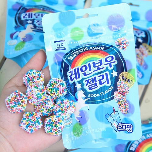 西洲韩国彩色软糖SEOJU进口零食
