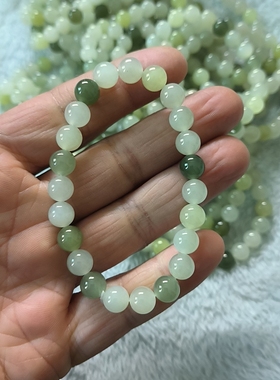 和田玉卡8多宝手串送女友朋友礼物生日礼物，批发价出售，料子老