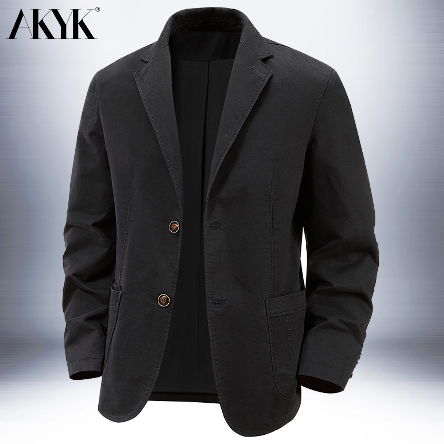 四季休闲西服男男装便西便服单西上衣纯棉面料宽松男款西装外套